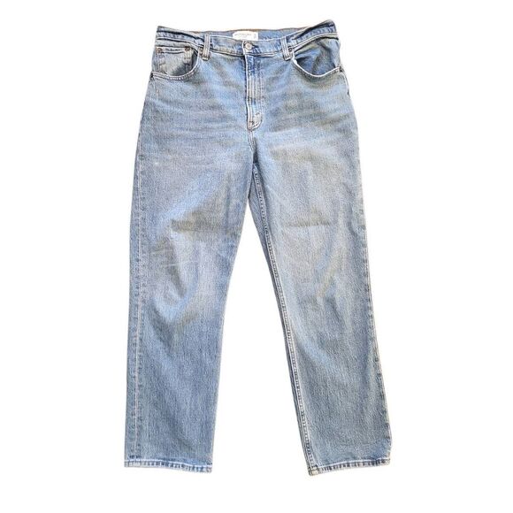 Abercrombie & Fitch Jeans Women's 31 Petite Short 90s Straight Ultra High Rise - Picture 4 of 5